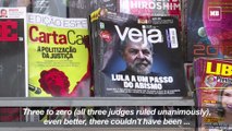 Brazil divided over ex-president Lula's conviction