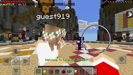 SEKOP PENGHANCUR SEGALANYA 0_0 | Spleef - Minecraft PE Indonesia #3