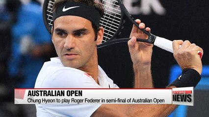 Télécharger la video: Korean tennis star Chung Hyeon heads to Australian Open semi-finals