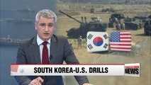 South Korea-U.S. joint military drills to be held immediately after Olympics: U.S. JCS
