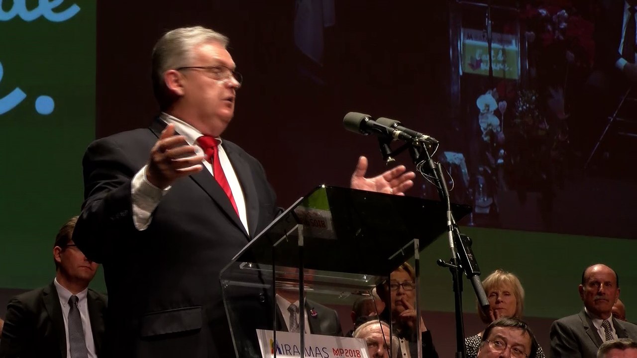 Frédéric Vigouroux le maire de Miramas annonce...