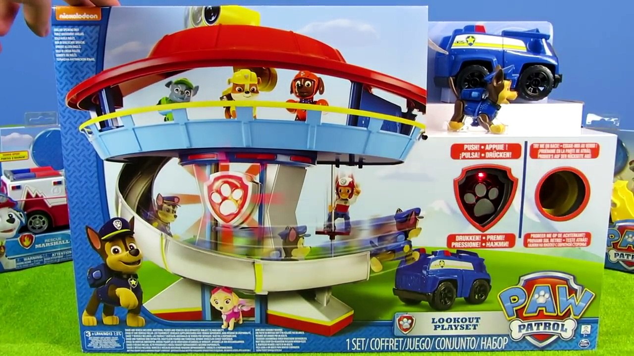 PAW PATROL deutsch: Pups CHASE, Bagger RUBBLE & Feuerwehrmann MARSHALL