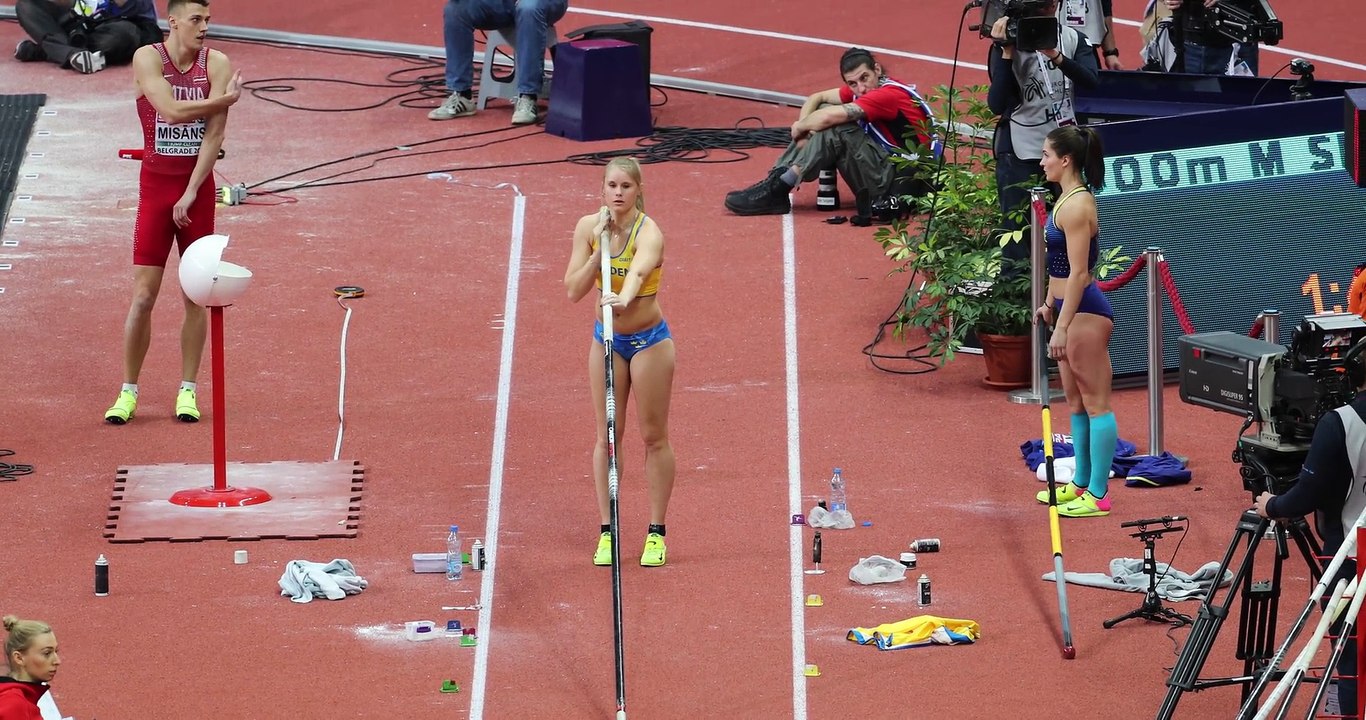 Michaela Meijer , a lovely swedish pole vaultor