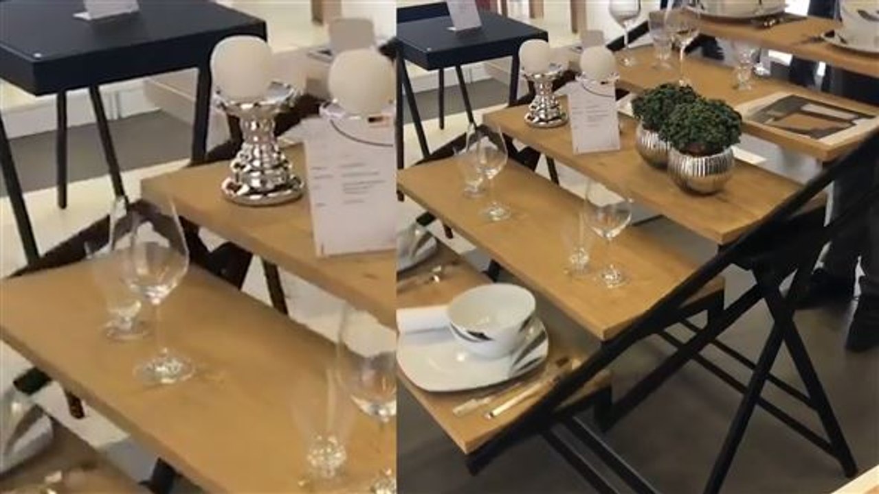 Für Ordnungsfanatiker: Das Transformer-Tisch-Regal