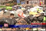 VMT: hedor de la basura obliga a comerciantes cerrar sus negocios