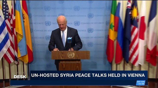 i24NEWS DESK | UN-hosted Syria peace talks held in Vienna | Friday, January 26th 2018