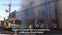 Huge hospital blaze kills dozens in South Korea