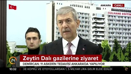 Bakan Demircan GATA'da