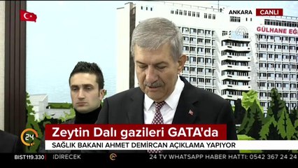 Bakan Demircan GATA'da