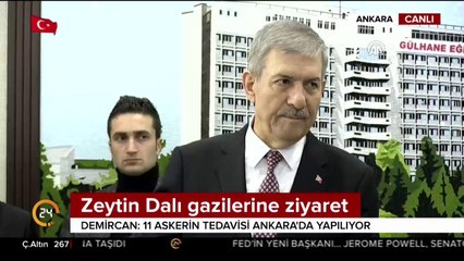 Bakan Demircan GATA'da