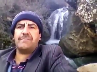İlk defa şelale gören adamın güldüren anları