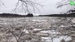 Quand la rivière se transforme en apocalypse glacée : fonte des glaces aux USA