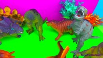 Dinosaurs Dinosaur Battles Fights Series 1 T rex Tyrannosaurus 공룡 싸움 ไดโนเสาร์ SuperFunReviews