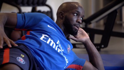 Lassana Diarra's first training session