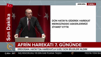 #ZeytinDalıHarekatı yedinci gününde