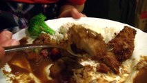 Tonkatsu Curry Rice | Pork cutlet | とんかつカレーライス | 吉列豬排咖哩飯 : ASMR / Mukbang ( Eating Sounds )