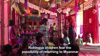 Traumatised Rohingya children fear return to Myanmar