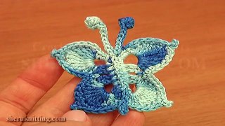 Crochet Small Butterfly Tutorial 15 Free Crochet Butterfly Patterns