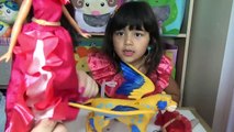 Disney Princess Elena of Avalor Surprise Toys Dress up and Parody