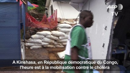 RDC : A Kinshasa, la mobilisation est génrale contre le choléra