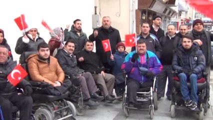 Tokatlı Engellilerden Mehmetçiğe Anlamlı Destek