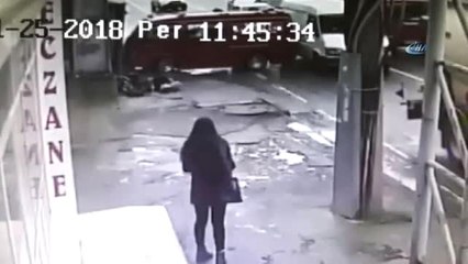 Minibüs Durağa İşte Böyle Girdi