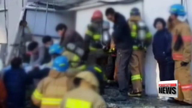 Hospital fire in Miryang, southeastern Korea kills 37 people and injures many more