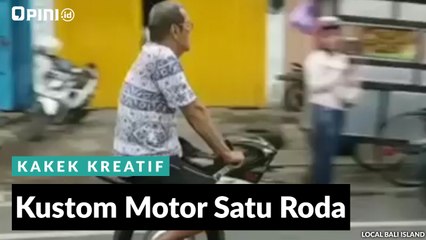 #1MENIT | Kustom Motor Satu Roda