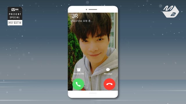 [Mnet Present Special] 뉴이스트 W JR_영상통화