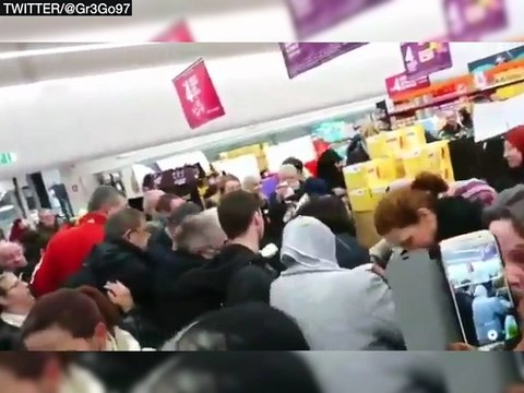 Bagarres pour du Nutella en promotion dans des supermarchés