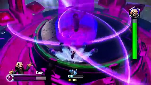 Skylanders Trap Team - Kaos Boss Battle Nightmare Mode and Hat Reward