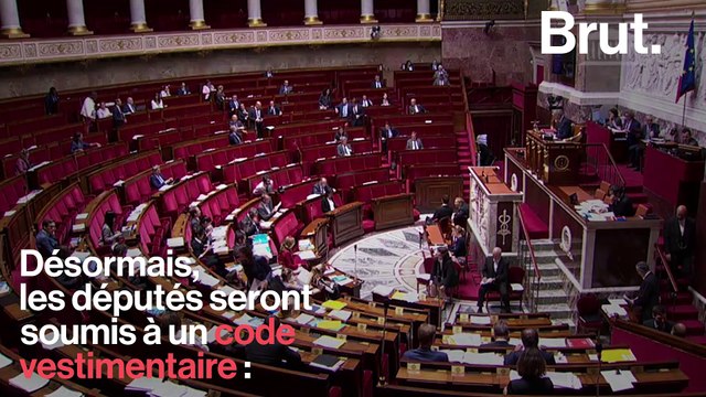 L'Assemblée nationale impose un dress code stricte