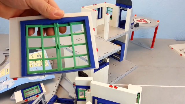 Mega Playmobil Polizeistation selber bauen seratus1 unboxing