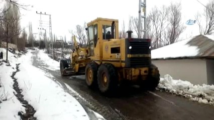 Mersin'in Yüksek Kesimlerinde Yoğun Kar Yağışı