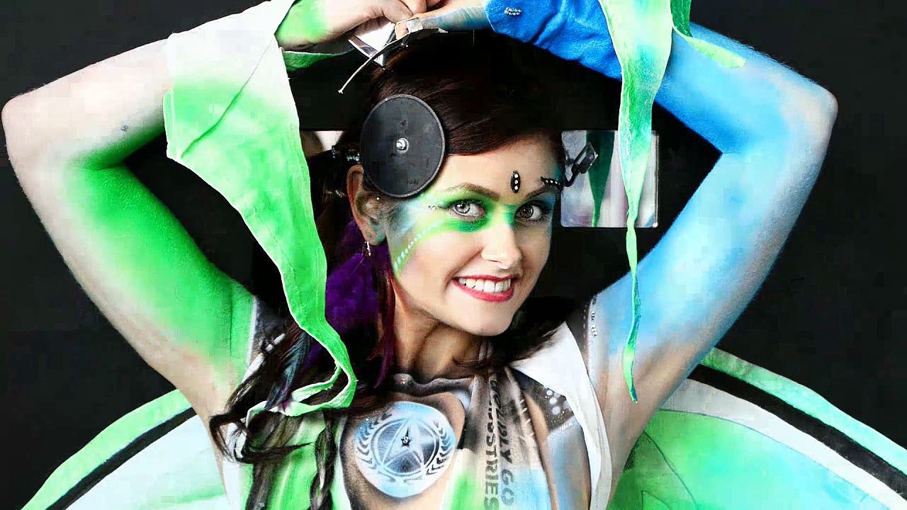 bodypainting bodypaint bodyart - best of part 4 - sap,malerinnung