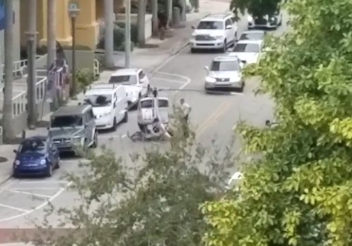 Helicopter Makes Emergency Landing on Fort Lauderdale Street During Rush Hour