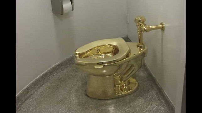Trump voulait un Van Gogh, le Guggenheim lui propose des toilettes en or