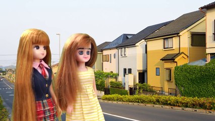 リカちゃん人形 アニメ☆大変！あんりか学園周辺に変質者が！！☆おもちゃ ハウス おもしろ