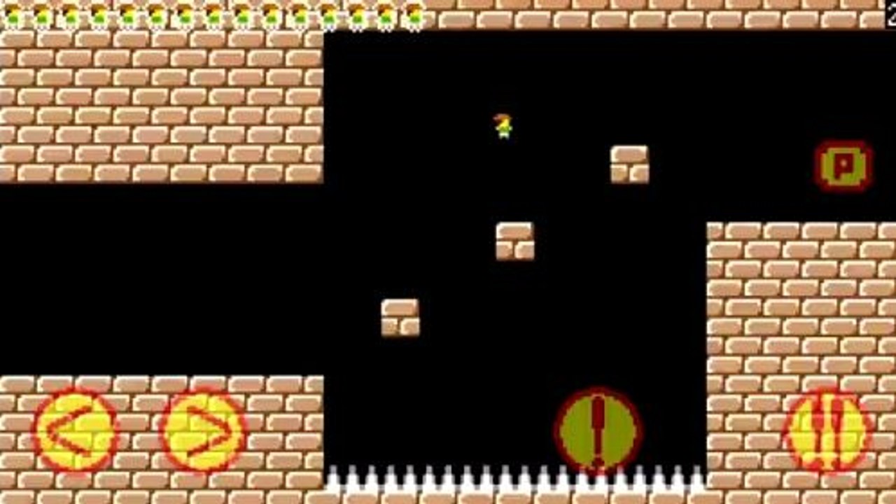 Premier niveau de Trap Adventure 2