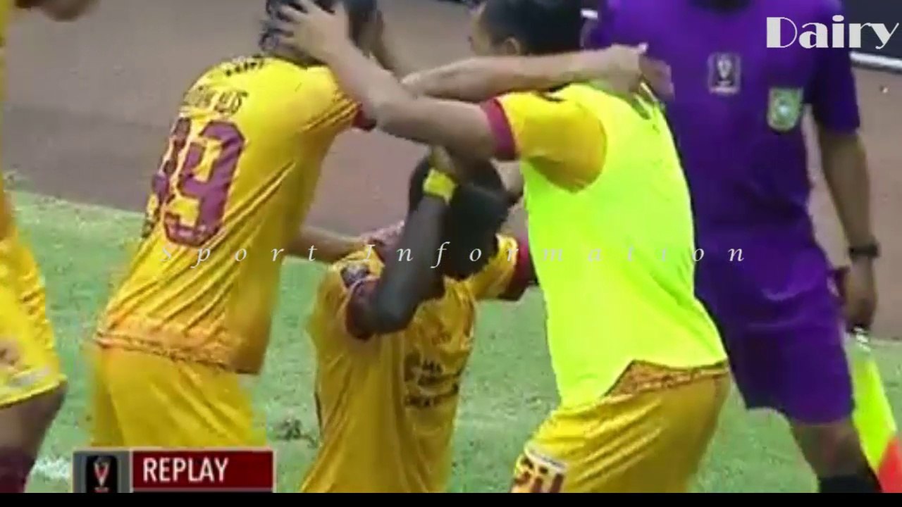 Piala Presiden 2018: PSMS Medan vs Sriwijaya FC, Gol ke-2 oleh Makan Konate