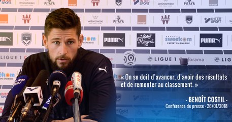 Les mots de Benoît Costil avant la réception de Lyon