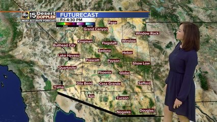 Cooler today, warming up into the weekend