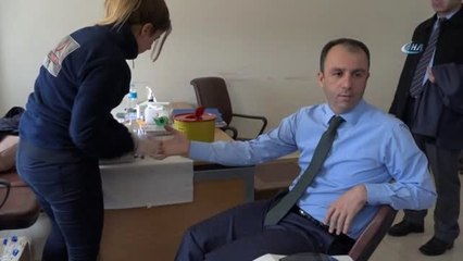 Bingöl'den Afrin'deki Mehmetçik İçin Kan Bağışı