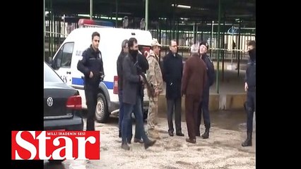 Reyhanlı�da boş pazar yerine roket düştü