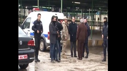 Afrin'den fırlatılan roket  Reyhanlı'ya düştü