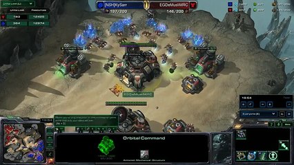 HotS - Demuslim vs Kysarr - TvZ - Akilon Wastes - StarCraft 2