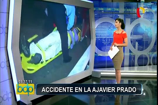 Vía Expresa Javier Prado: cuádruple choque deja al menos siete heridos