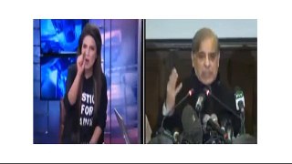 Live Show What kiran naz did Against Shahbaz Sharif