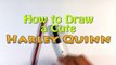 How to Draw Harley Quinn from Batman - Chibi - Easy Pictures to Draw