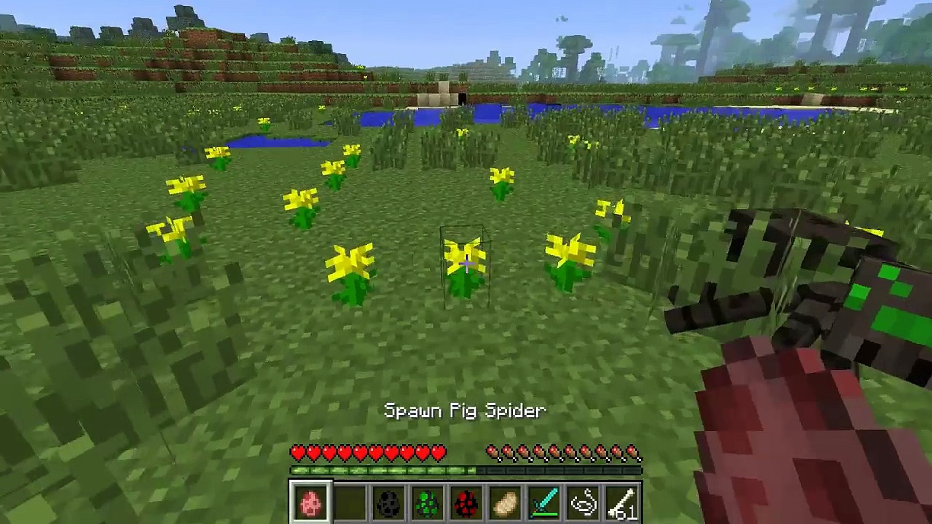 Minecraft 1 6 2 Mod Super Aranas Video Dailymotion